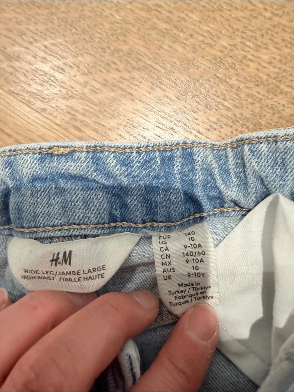 abercrombie kids medium blue